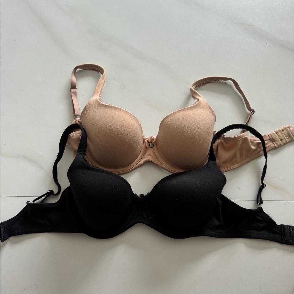 Victoria's Secret Black and Tan Bras Everyday Comfort